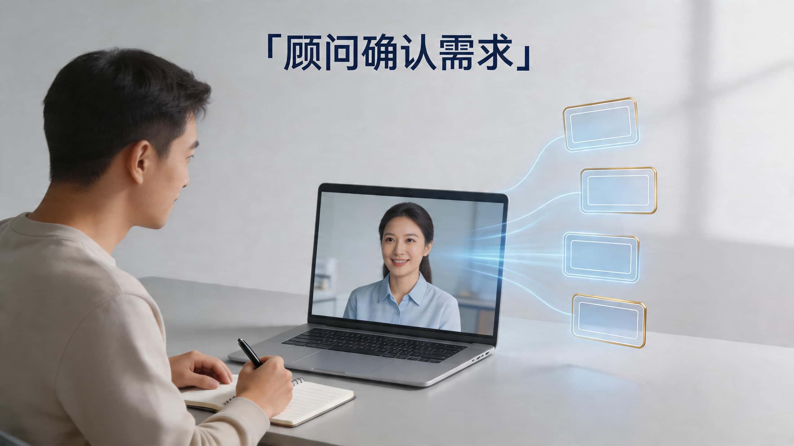 顾问确认需求