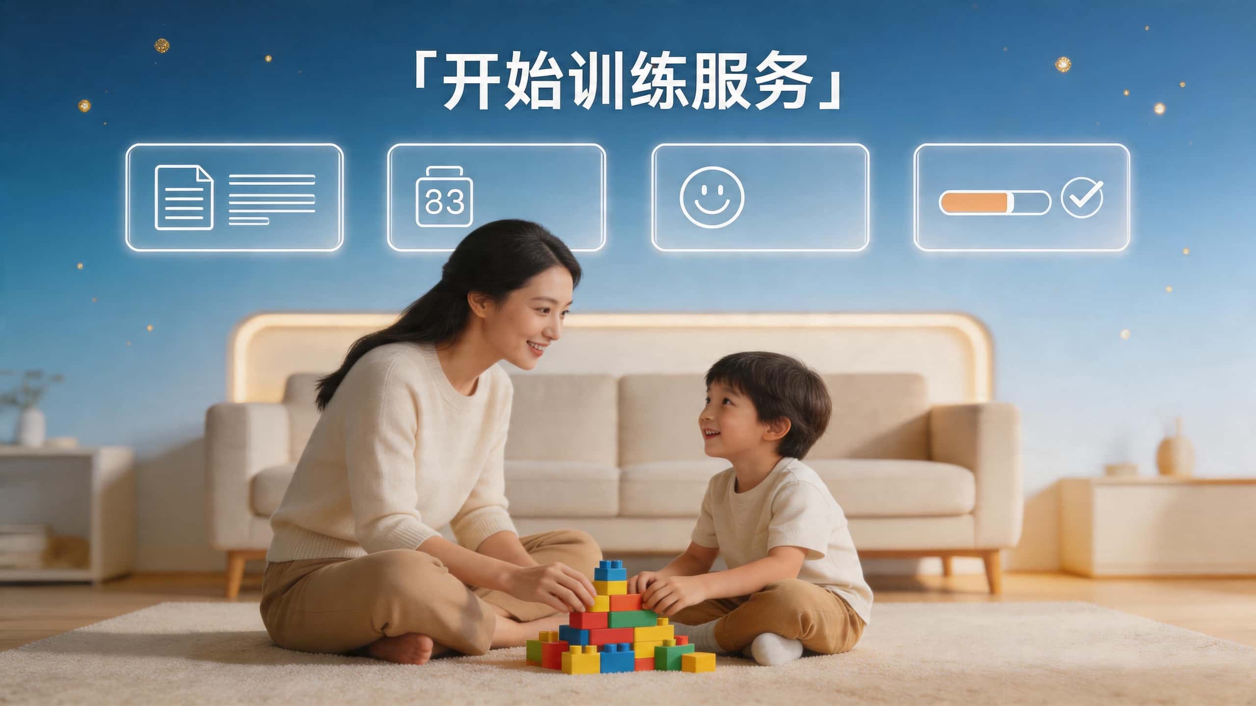 开始训练服务